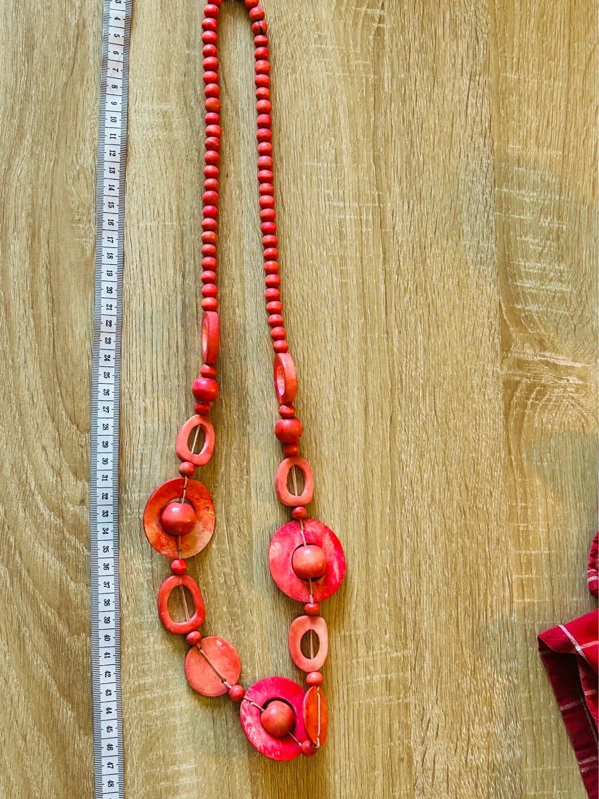 Oude fantasy ketting in retro-stijl met koraal – photo 5